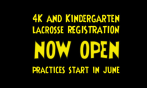 4k and Kindergarten Lacrosse
